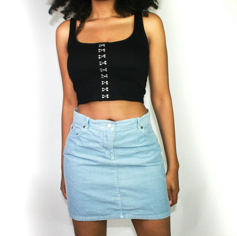 J. Crew Curduroy Mini Skirt